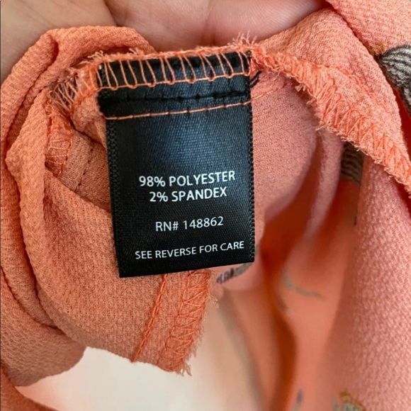 EUC Torrid chiffon top- worn once!! - Picture 5 of 6